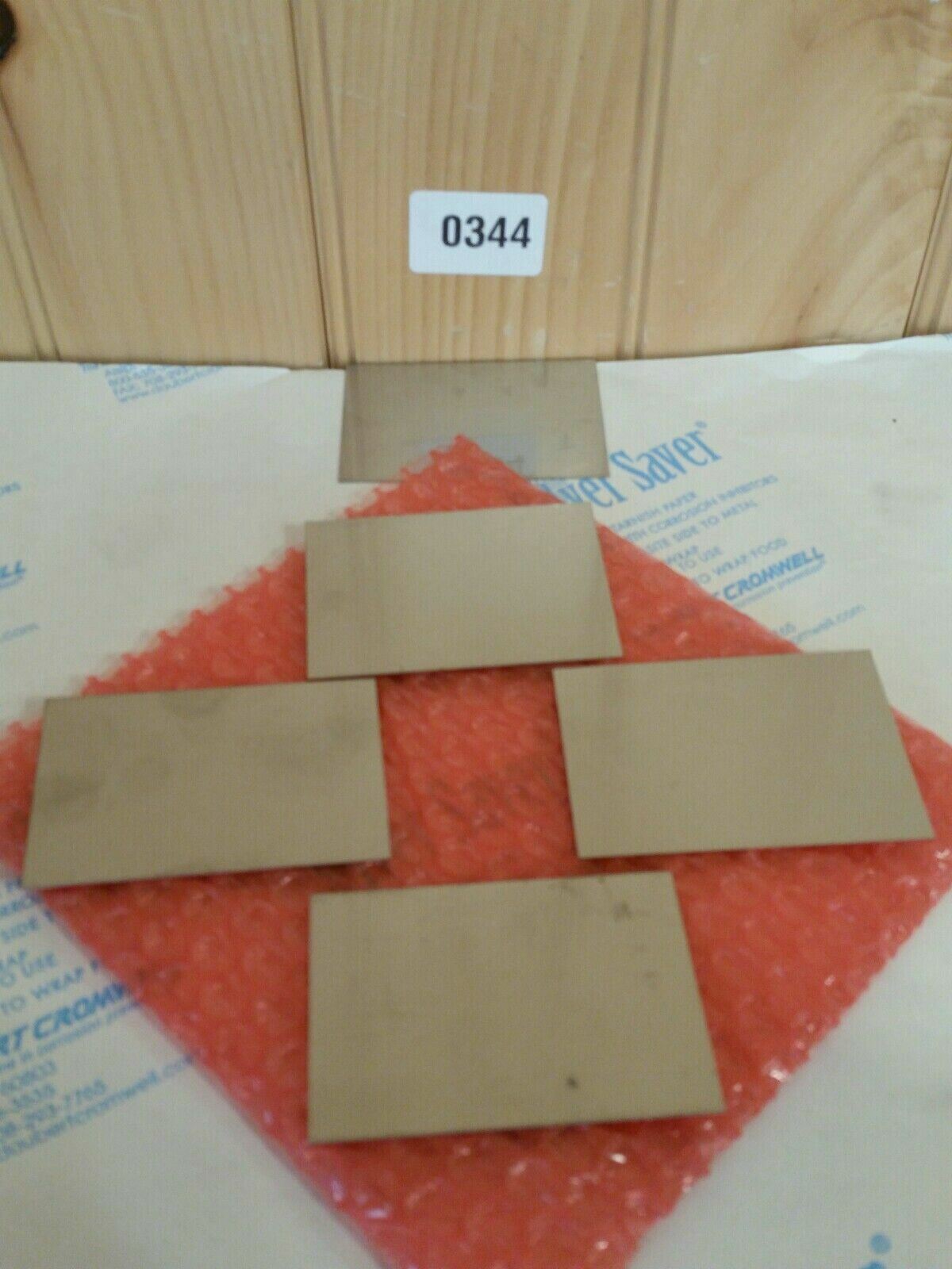 Stainless Steel shim 0.023 2″ by 3″ Metal 24 gauge .024 2×3+- 5 piece lot