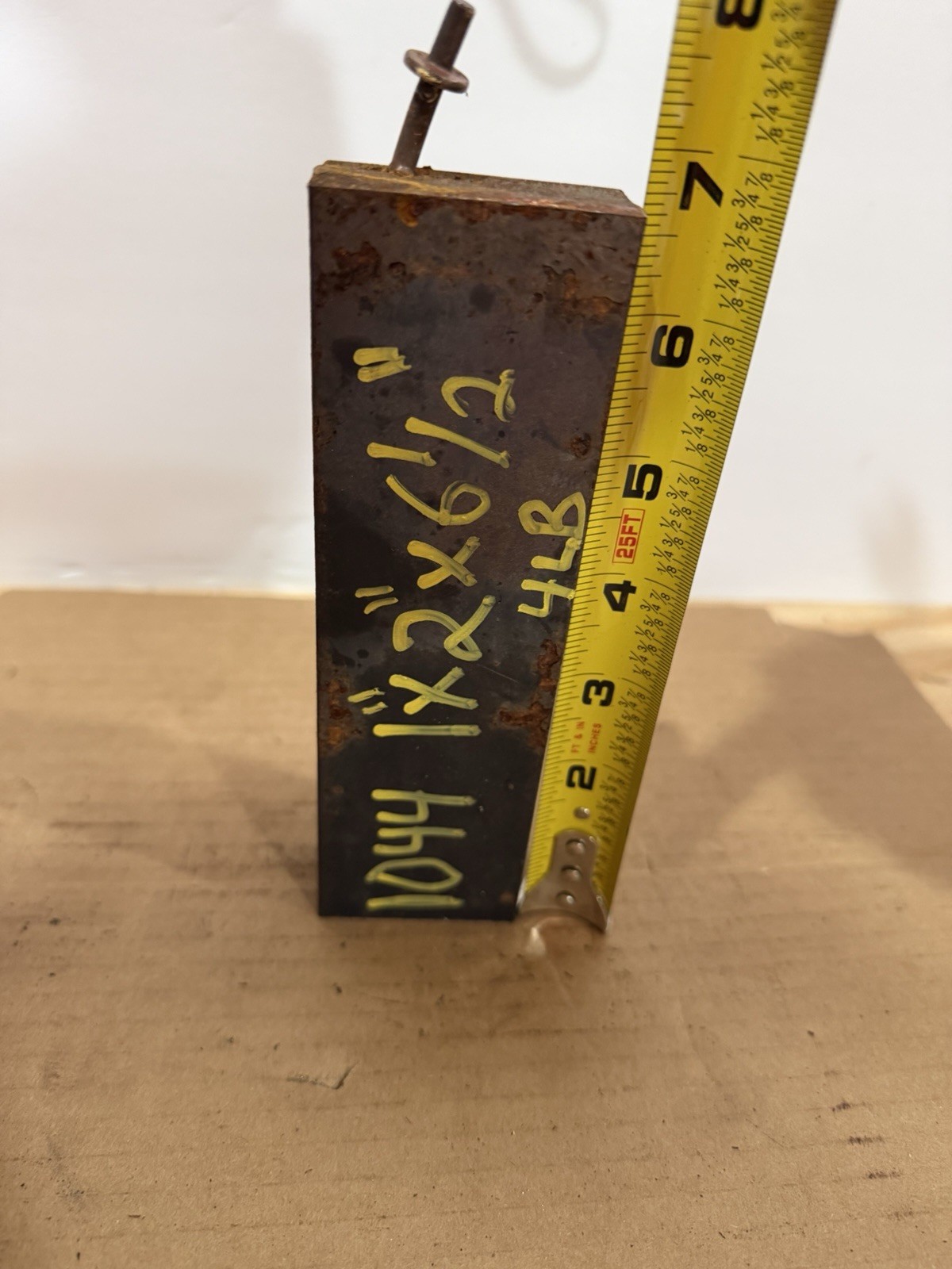 1″ x 2″ x 6 3/4” 1044 HR Steel Flat Bar | Rectangular 1044 Hot Rolled Flat