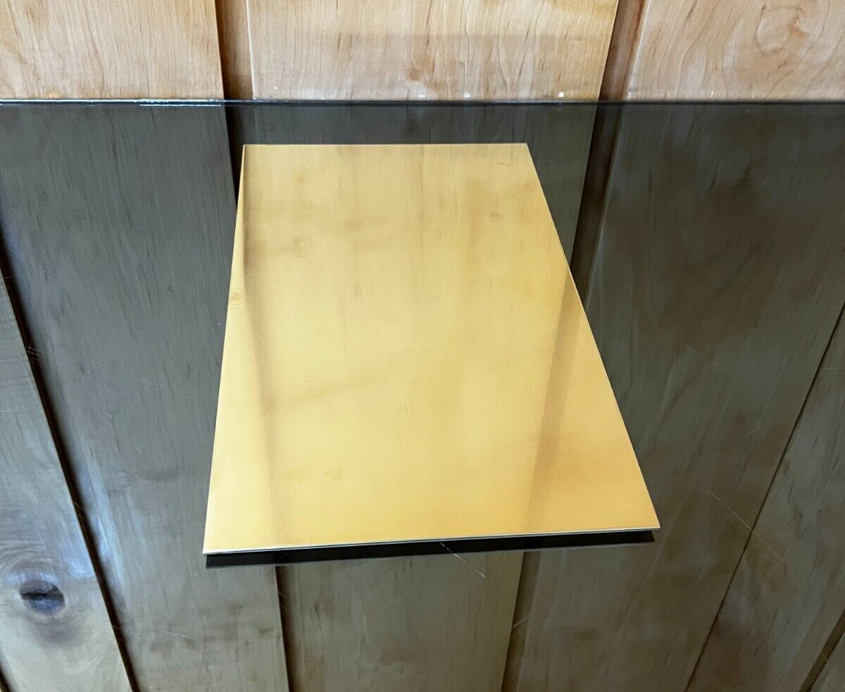 1/16″ BRASS SHEET PLATE NEW 6″X10″ .0625″ Thick *CUSTOM SIZES AVAILABLE*