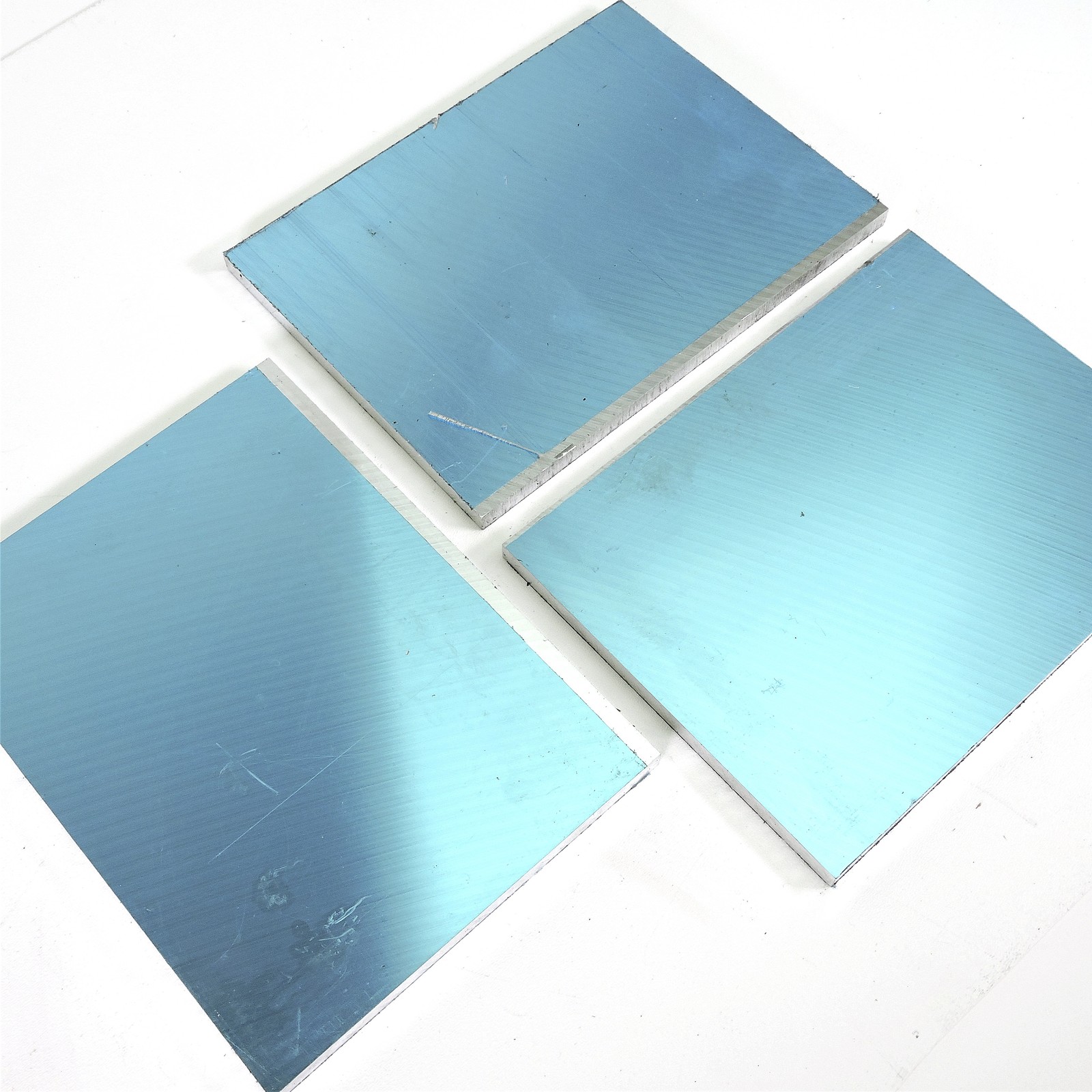 .375″ thick 3/8 Precision CAST Aluminum PLATE 5.25″ x 9.25″ Long QTY 3 sku157204
