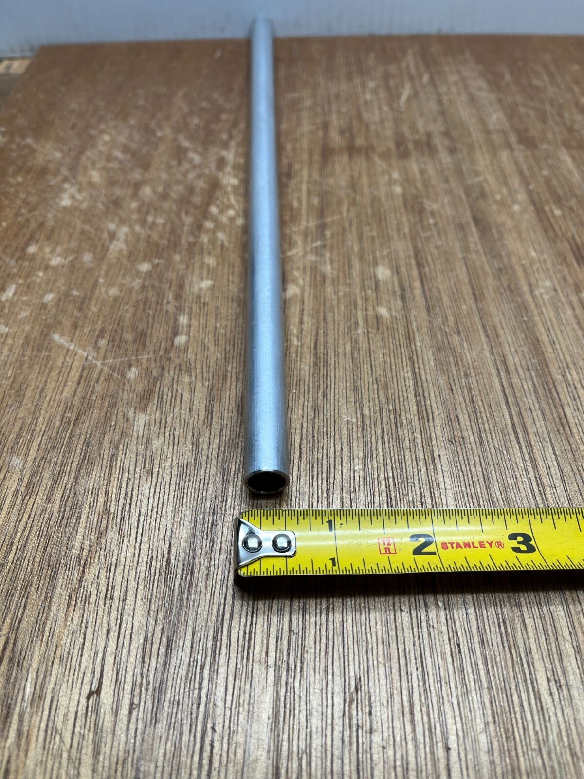 (Qty.2) 1/2″ X 12″ .412″ ID 6061 Seamless Aluminum Tube .042″ Wall Tubing Tube