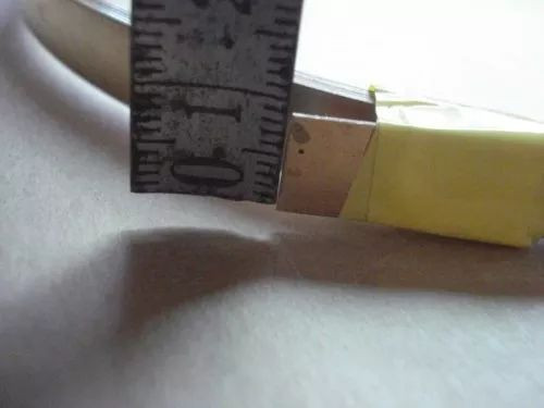 BERYLLIUM COPPER STRIP 0.50mm X 9.50mm X METERS Long MADE IN USA Brush Wellman