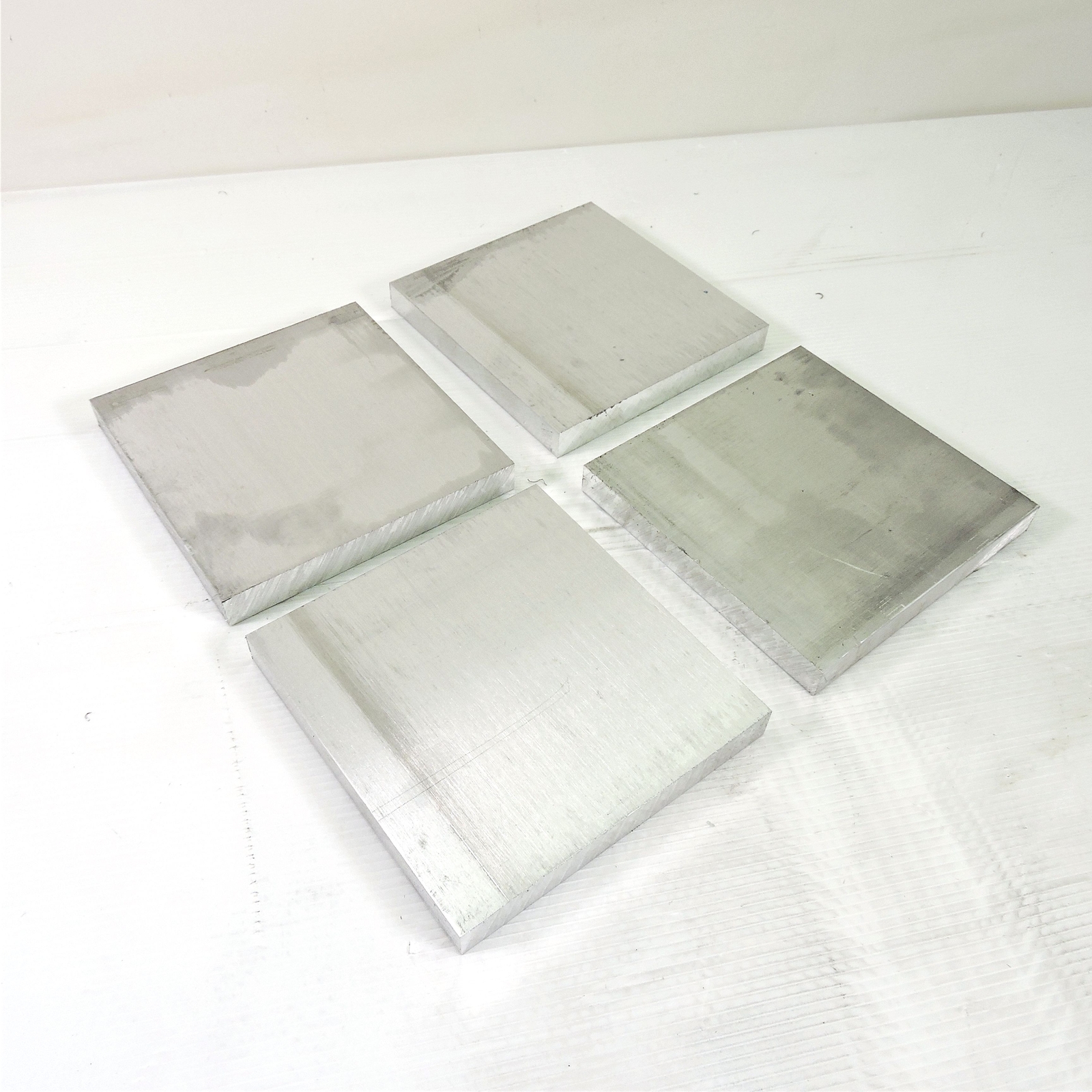 .625″ thick 5/8 Aluminum 6061 PLATE 5.875″ x 5.875″ Long QTY 4 sku 240971*