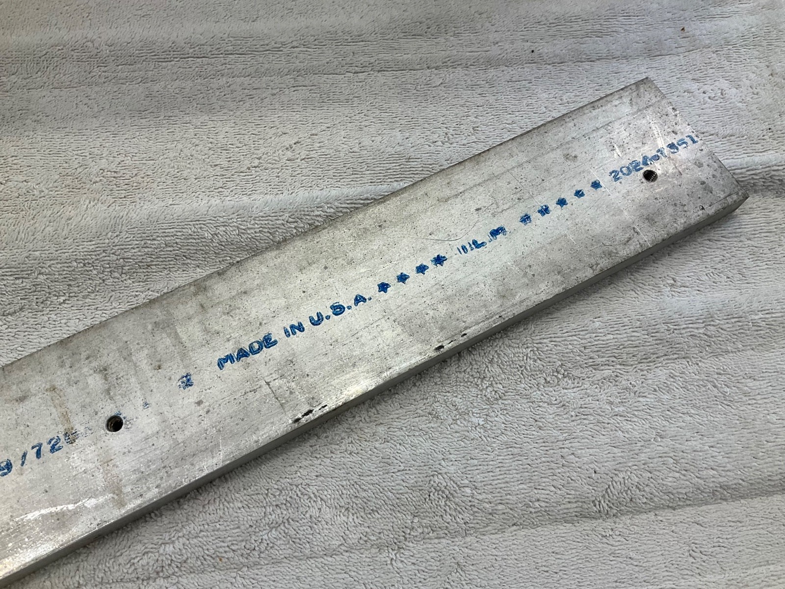 Aluminum Flat Bar Stock 1/2″ x 3″ x 22″ Solid Extruded Metal Plate Block USA