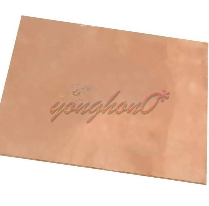 1PCS 99.9% Pure Cu Metal Sheet Plate 200x175x1mm For Aerospace NEW