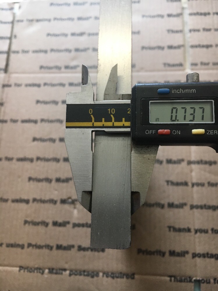 3/4 X 6 Flat Steel Bar Target Plate Blacksmith Welding Bracing Press 12″ Long