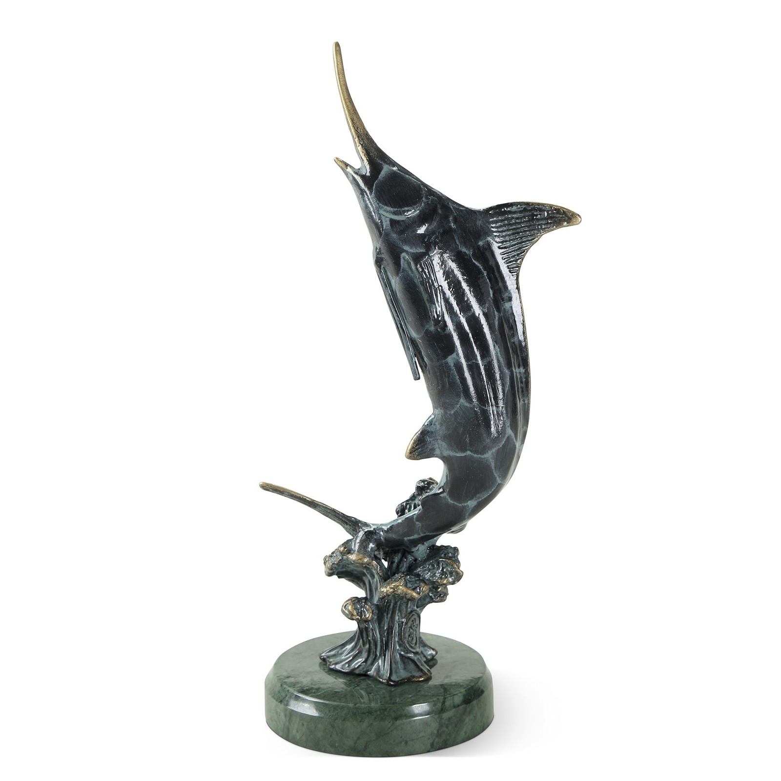 Spi Cast Aluminum Hunting Marlin 10.5″ X 5″ X 3.5″ 1.25 Lbs. Aluminum – 10.5 X 5