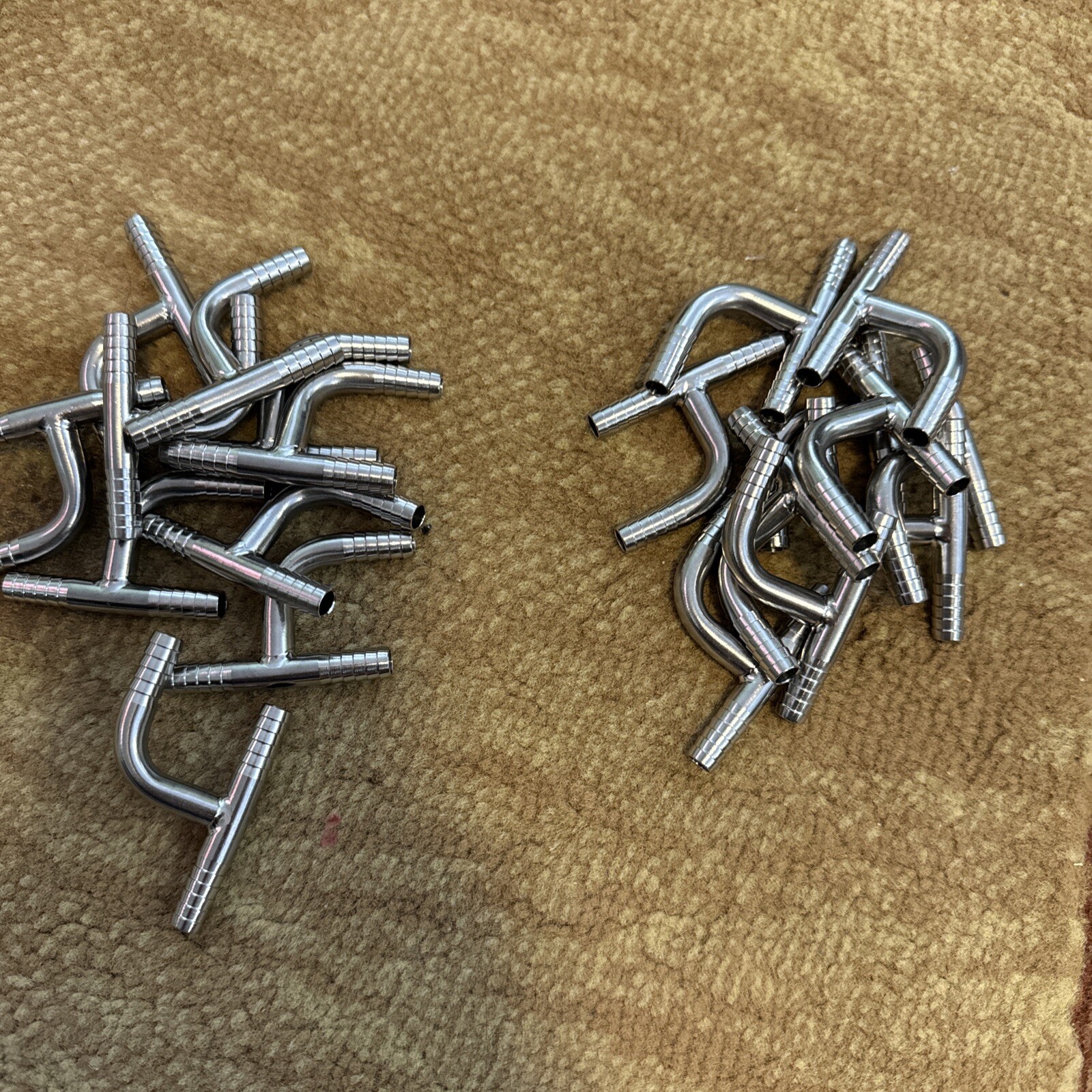 1/4 X 1/4 X 1/4 Stainless Steel Y’s