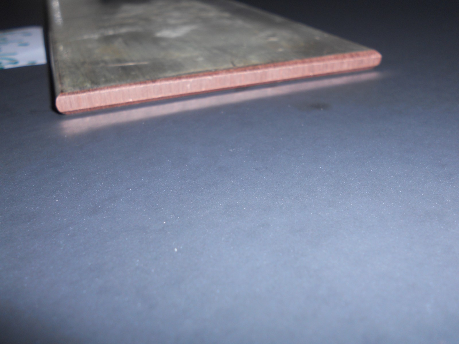 1/4″ x 4″ x 16 3/4″” copper 110 alloy, silver plated, cut from buss bar.