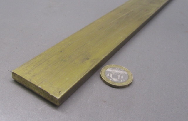 385 Brass Flat Bar 1/4″ Thick x 1 1/2″ Wide x 4 Foot Length