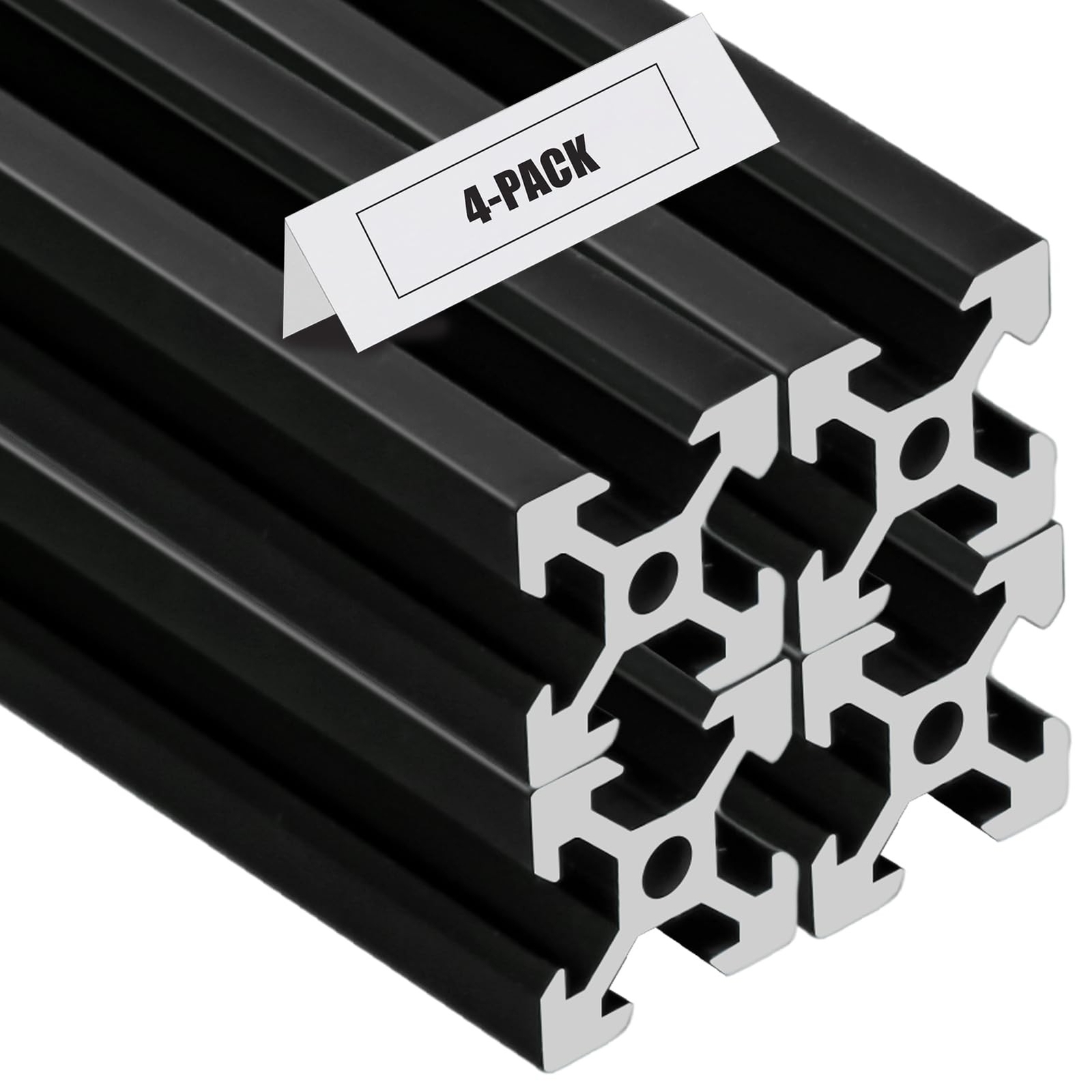 2020 V Aluminum Extrusion, 4PCS 800mm European Standard Anodized Extruded Alu…