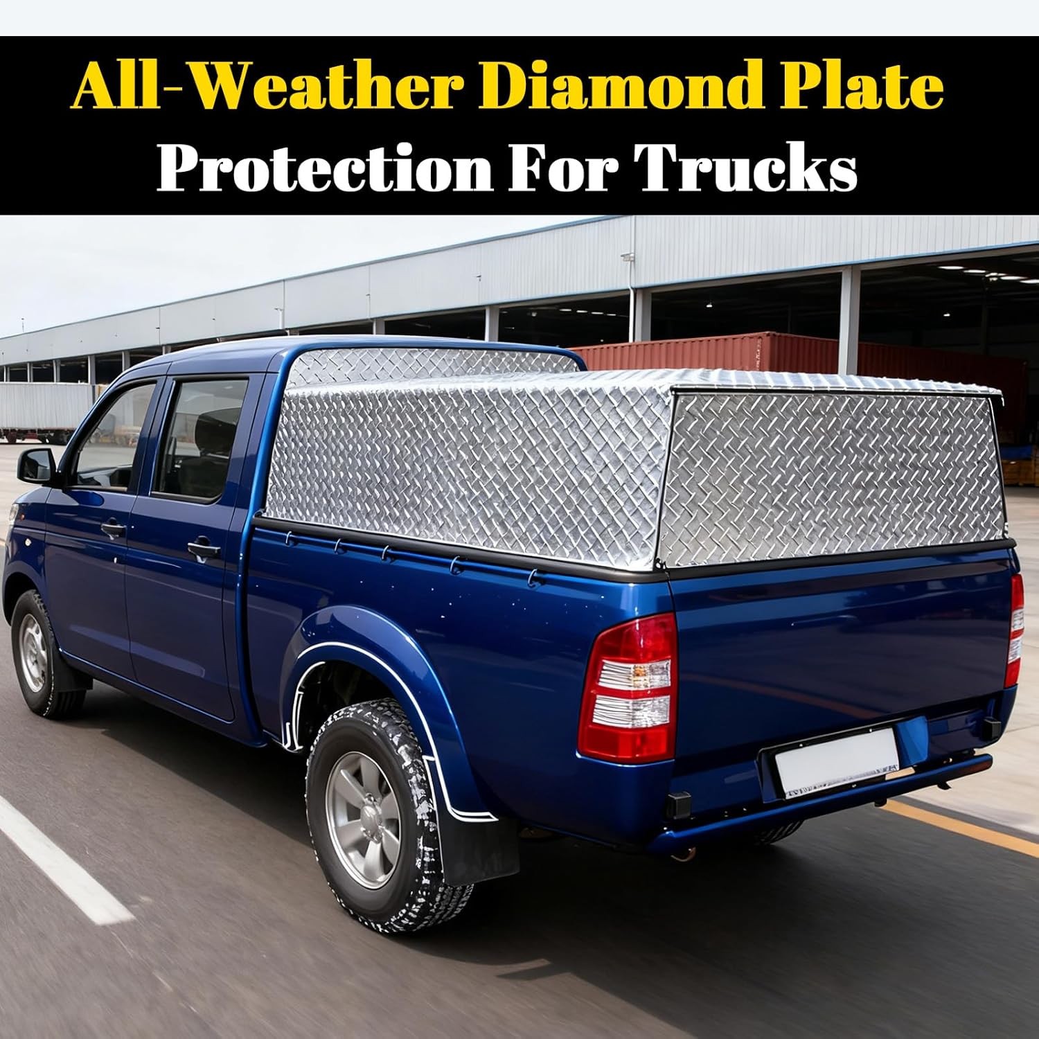 Aluminum Diamond Plate Sheet, 3003 H22, 17GA 0.045″ Thick Heavy Duty Diamond Tre
