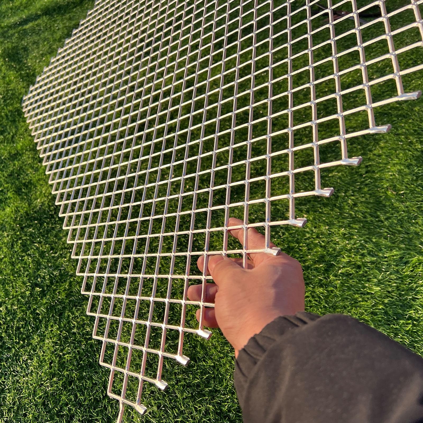 36″X18″ 12 Gauge Rhombus Hole 1X1.3 Aluminum Expanded Metal |Expanded Aluminu…