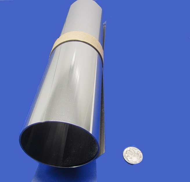 18-8 Stainless Steel Sheet, Full Hard, .002″ x 12″ x 100″