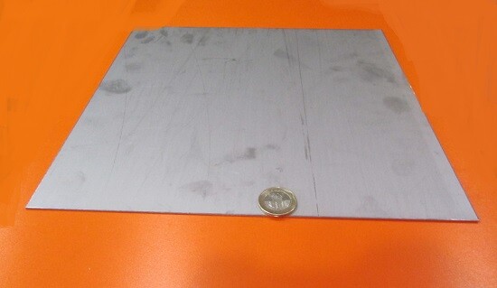 321 Weldable Stainless Steel Sheet, .050″ Thick x 12″ Wide x 12″ Length, 1 Unit