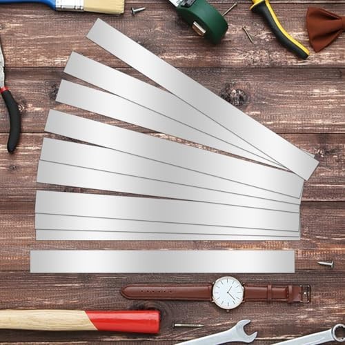10 Pcs Sheet Metal Strips,12” Length,1” Width 0.02” Thickness Thin Flat Metal