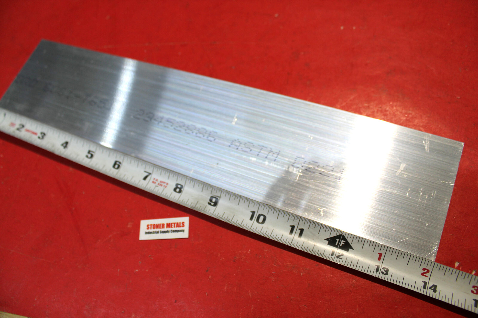 3/16″ X 3″ ALUMINUM 6061 FLAT BAR 14″ long T6511 Extruded Mill Stock Cut New