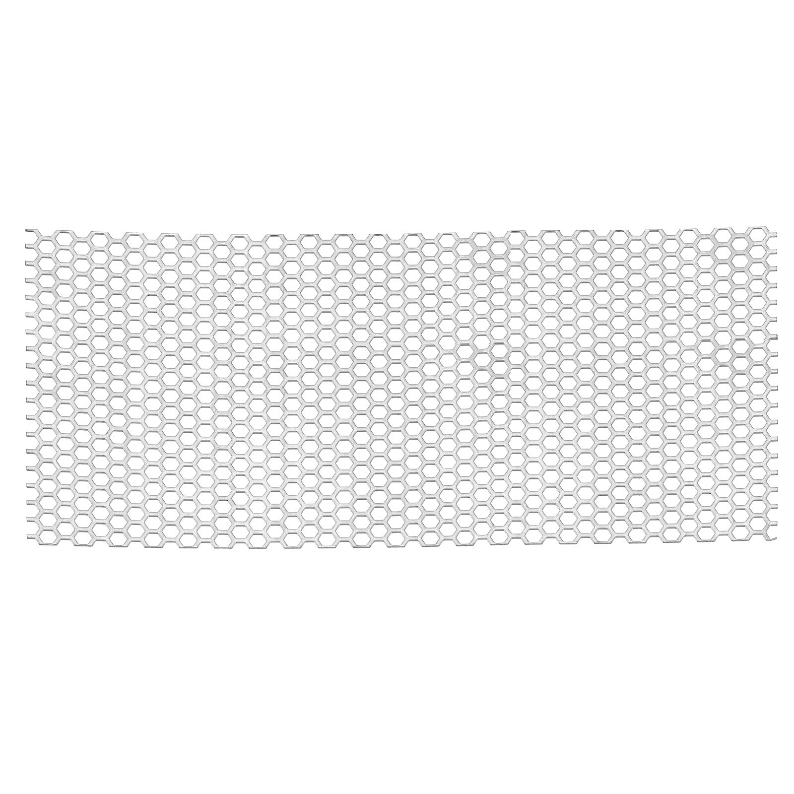11.8″x5.9″ Perforated Metal Sheets 19Ga 0.24″ Hex Hole 304 Stainless Steel Mesh