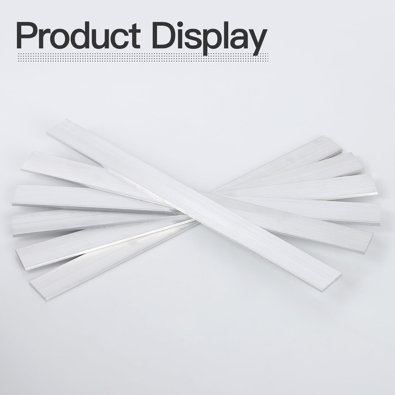 6061 Aluminum Flat Bar 1/8″ x 1″ x 12″ – 6 Pieces – General Purpose