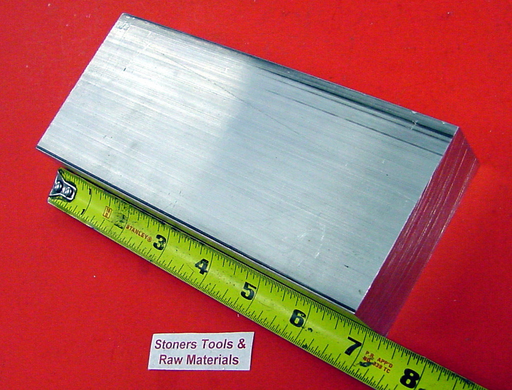 1-1/4″ X 3″ ALUMINUM 6061 T6511 FLAT BAR 7-1/8″ long Extruded Mill Stock New