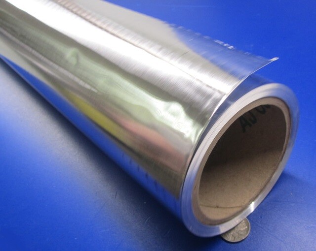 1100 Aluminum Foil (O) .010″ Thick x 24″ Wide x 50 Feet Long Roll
