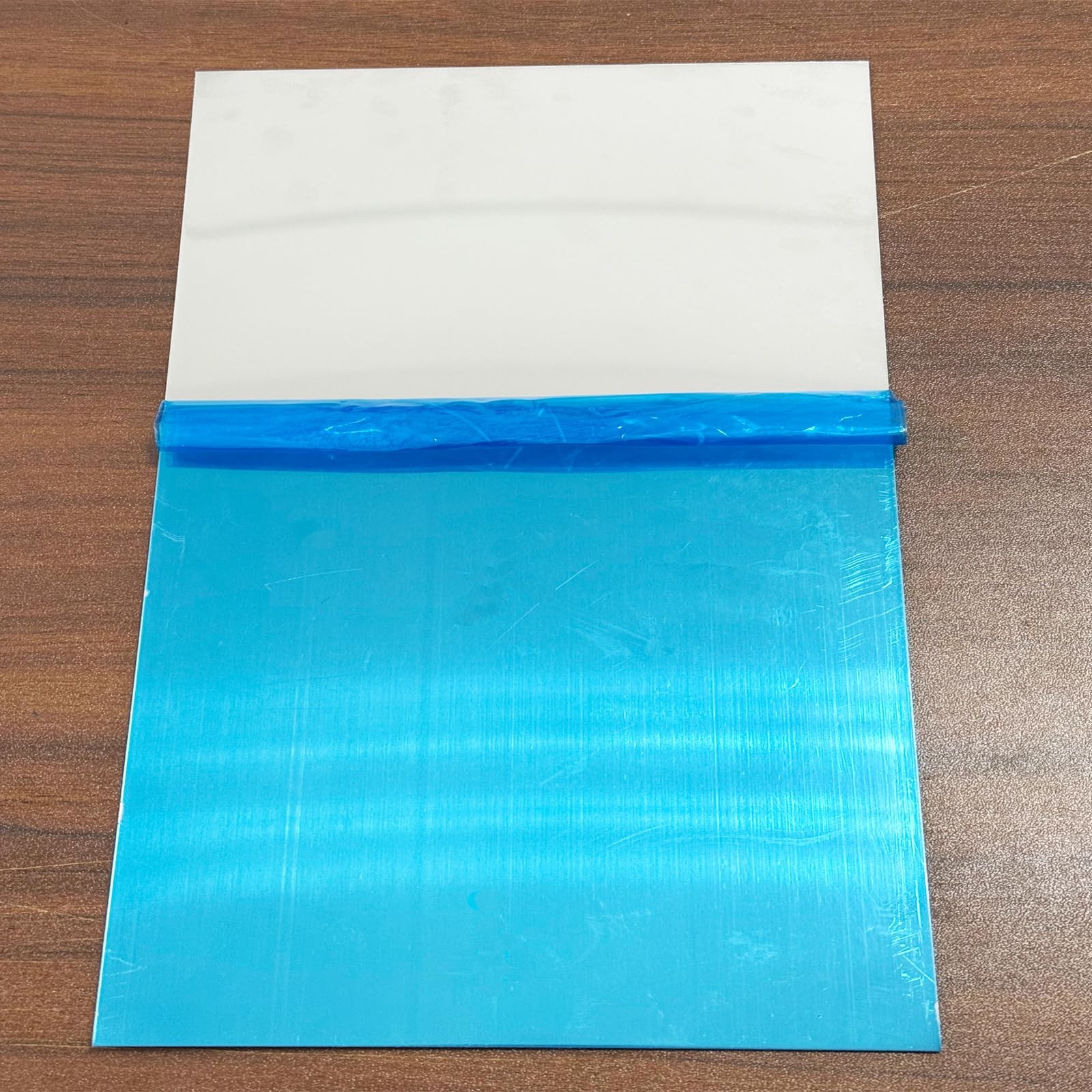 Lenslux 430 Stainless Steel Metal Plate, 12 x 6 x 0.02 Inch, 0.5mm Thick