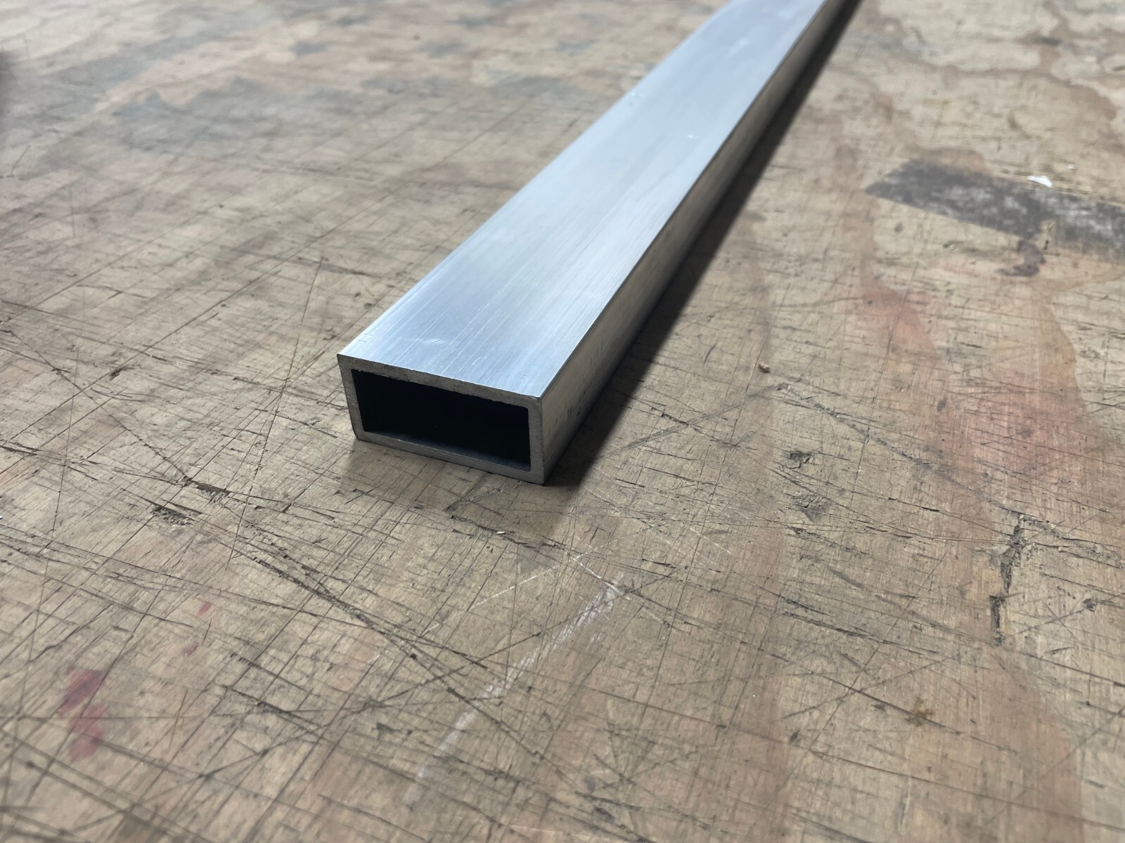 1″ X 2″ X 1/8″ Wall 6061 T6 Aluminum Rectangular Tube 12″ Piece