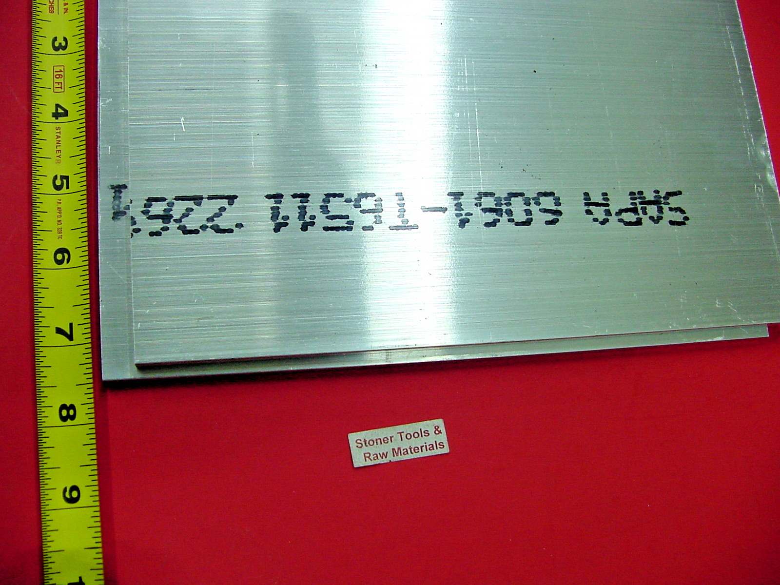 2 Pieces 1/4″x 10″x 7.5″ ALUMINUM 6061 Flat Bar T6511 Extruded Bar Stock New