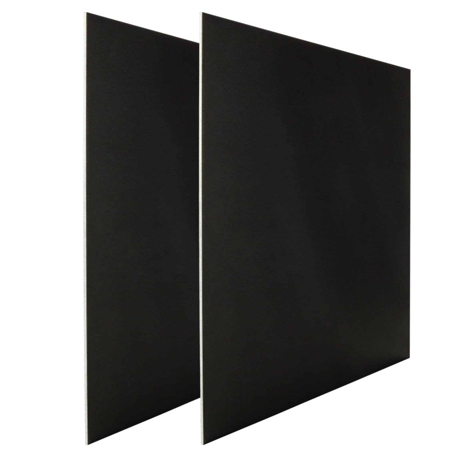 12x12x1/8 Inch Anodized Aluminum Sheet Black Engraving Blanks 3mm 2 PCS
