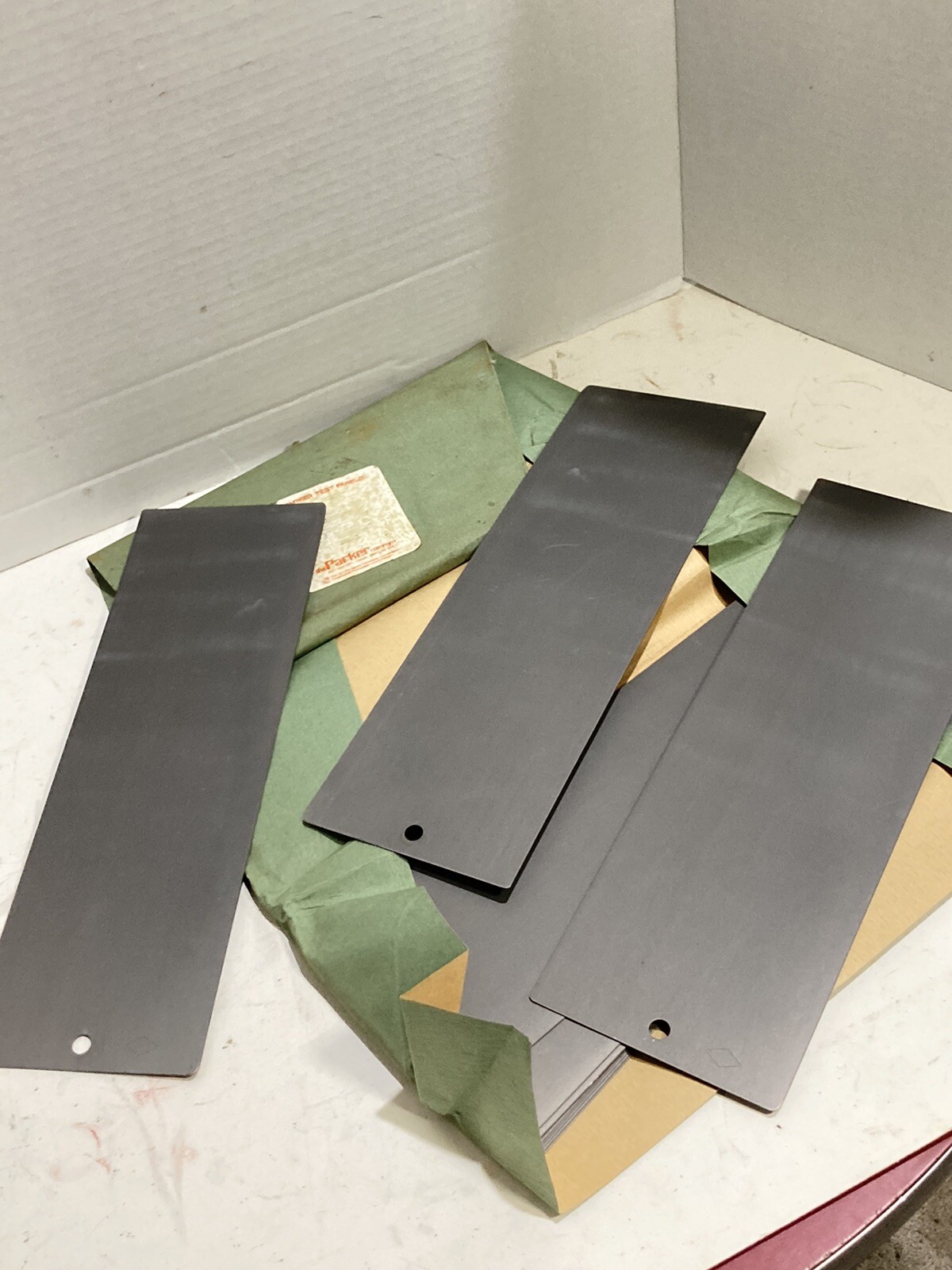 4” X 12” 24 GAUGE STEEL SHEET COLD ROLLED 12 Count BONDERITE TREATED AUTOBODY
