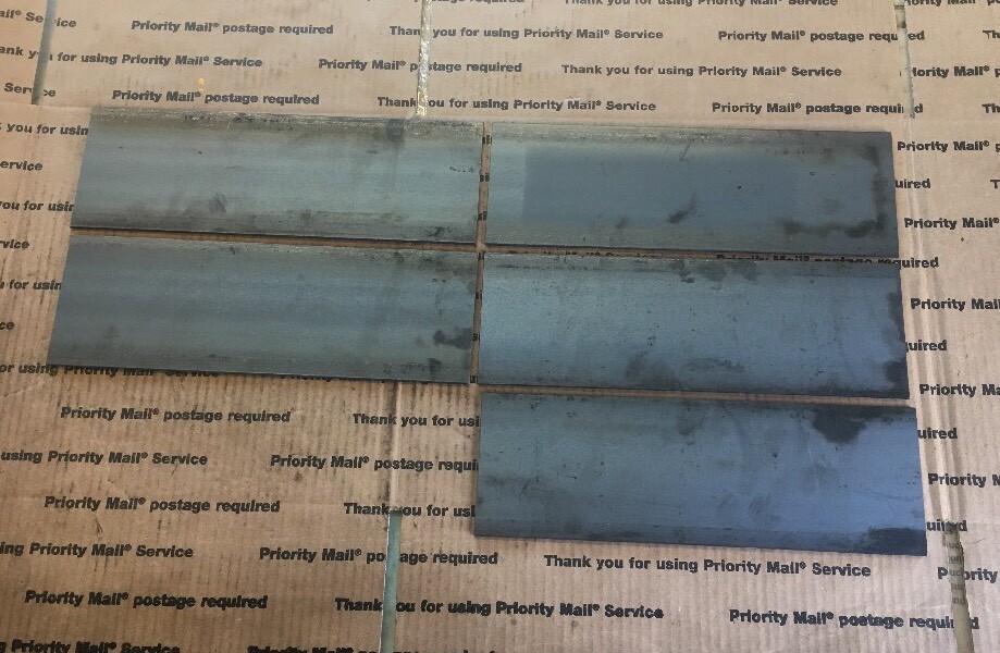 1/8 X 4 Steel Flat Straps Bracing Welding Supports Projects 12” Long 5 Pcs