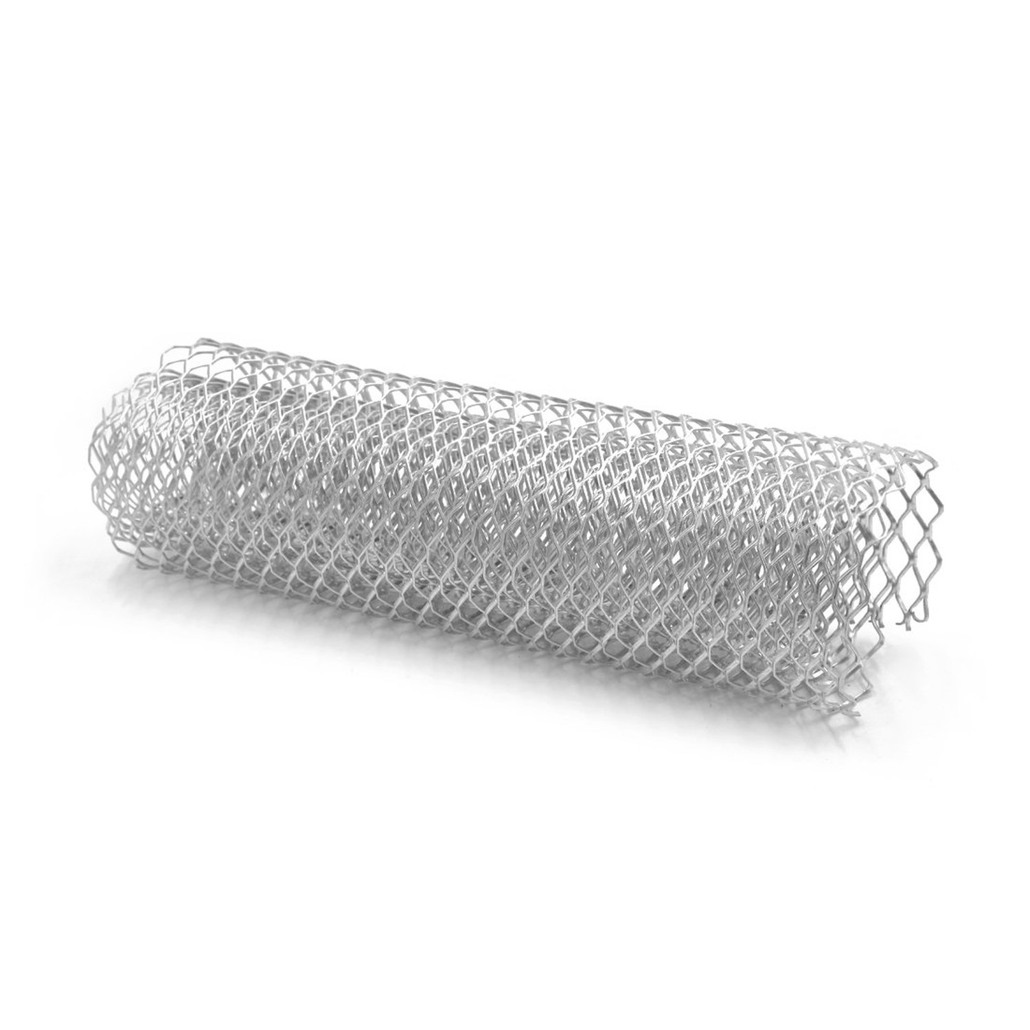 uxcell Silver Tone Aluminum Alloy Hexagon Grill Mesh Sheet 25 x 11mm for Truck