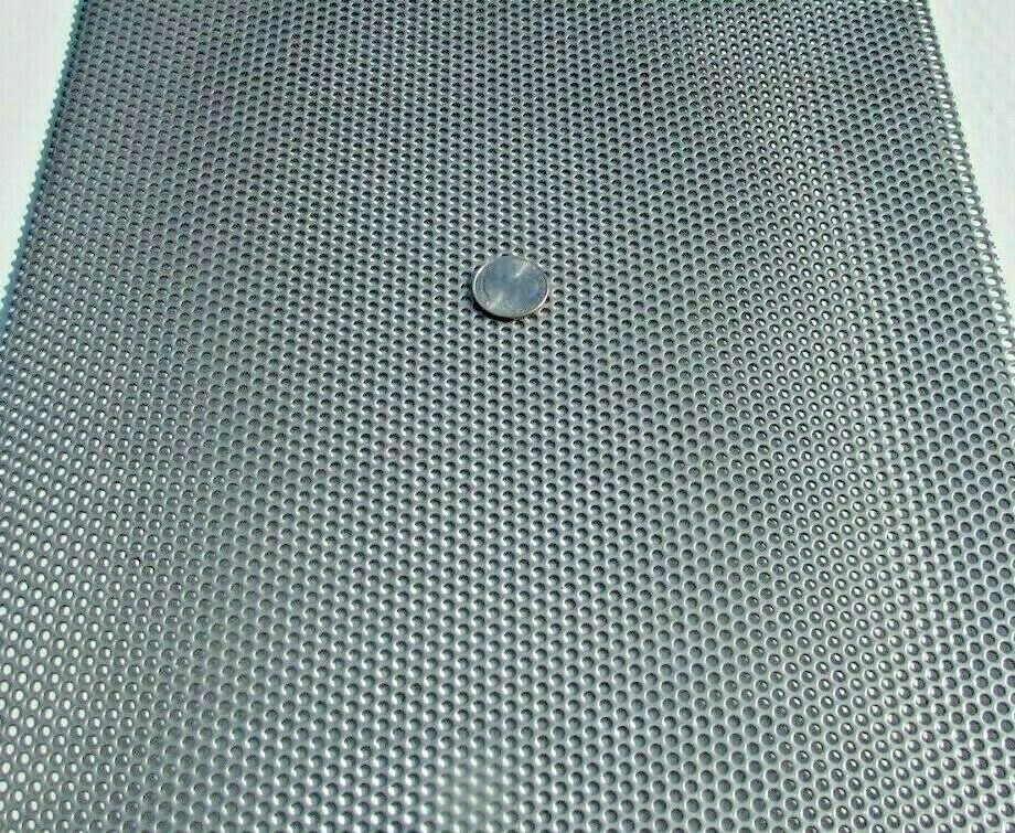 1/8″ HOLES—20 GAUGE 304 STAINLESS PERFORATED SHEET 12″ X 24″