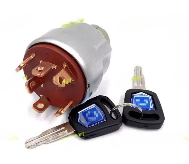 1PC FOR XCMG Excavator XE17/60DA/75/135/200/215/235DK Ignition Switch Start Lock