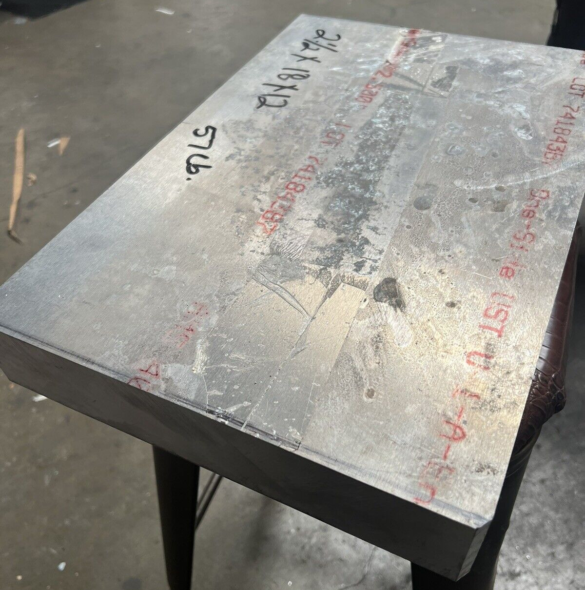Aluminum 7050 – T7451 Plate 2.5″ x 12″ x 18″