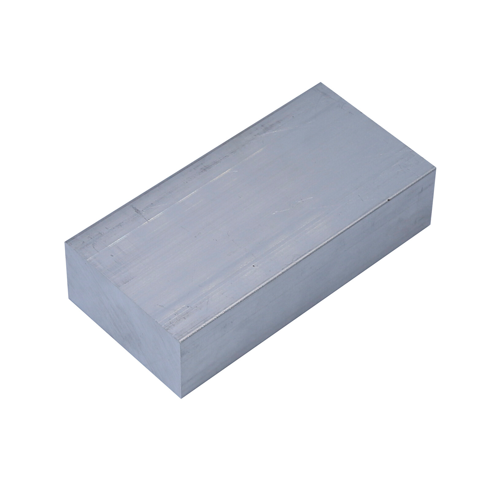 Metal T6061 Aluminum Flat Plate Sheet Stock Length 100mm Width 50mm Thick 25mm