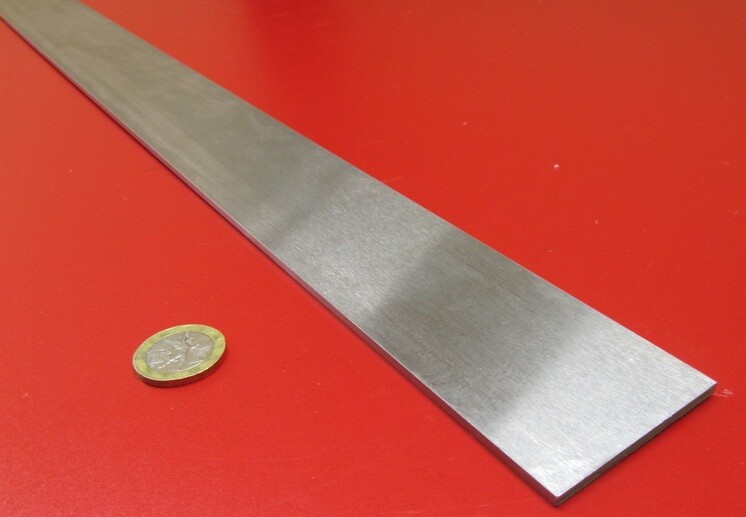 O1 Tool Steel Ground Bar 1/8″ (+/-.001″) Thick x 2.0″ Wide x 36″ Length