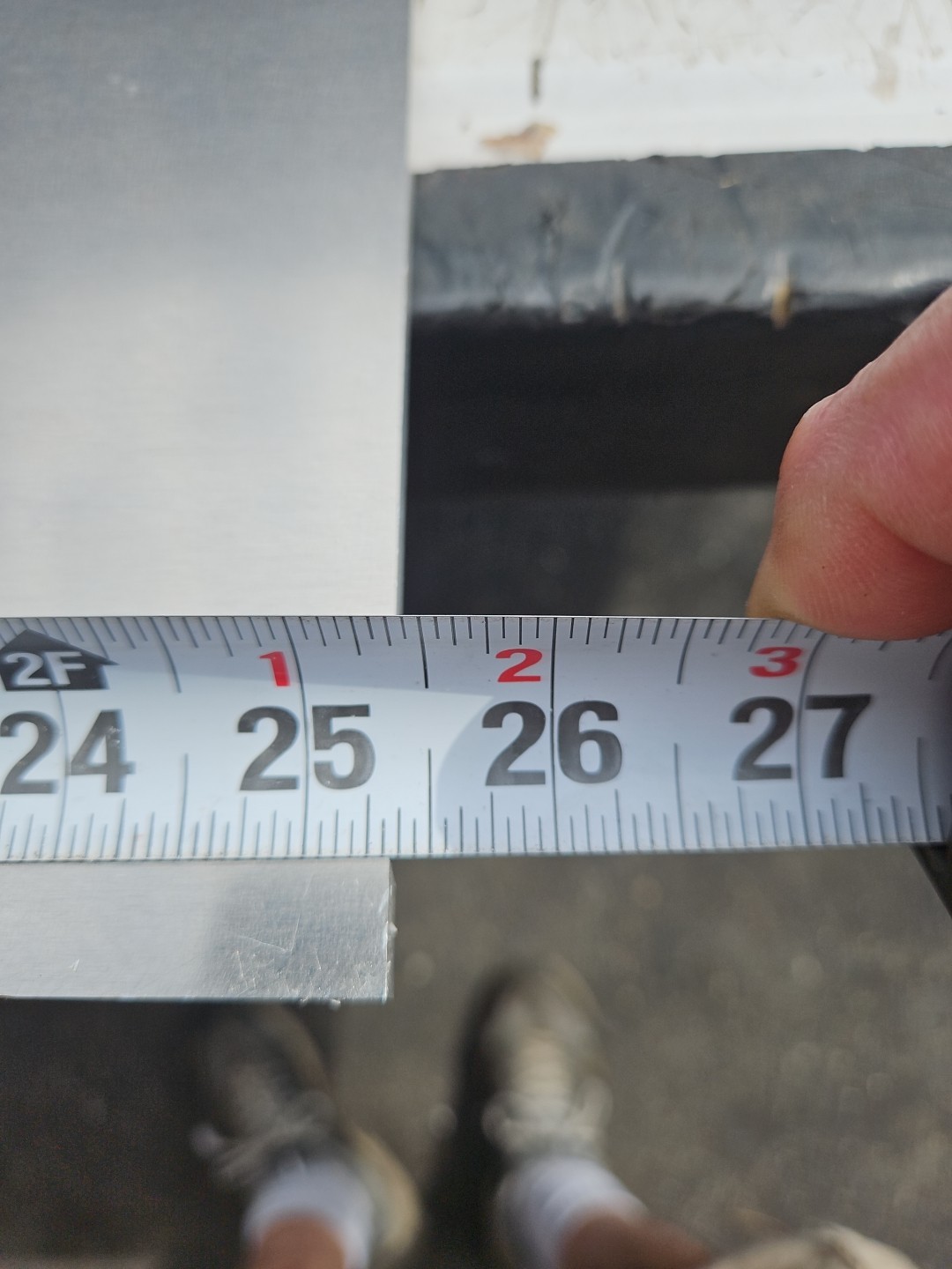 Aluminum plate 5052-H32 1/4” X 25-5/16” X 15-5/8″ Made In USA