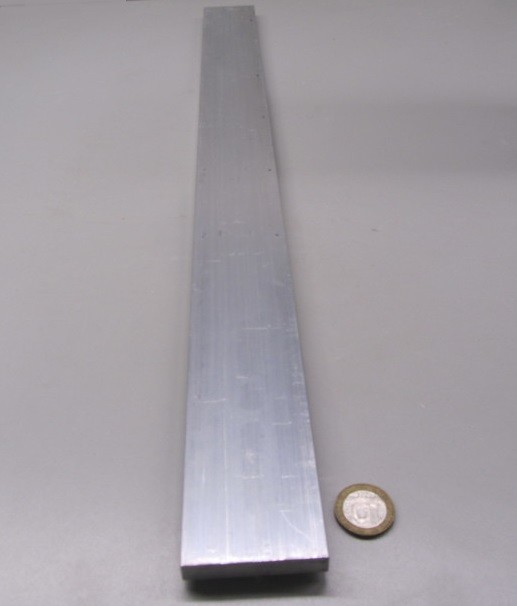 5052 Aluminum Bar, (1/4 Hard H32) .375″ (3/8″) Thick x 2.0″ Width x 24″ Length