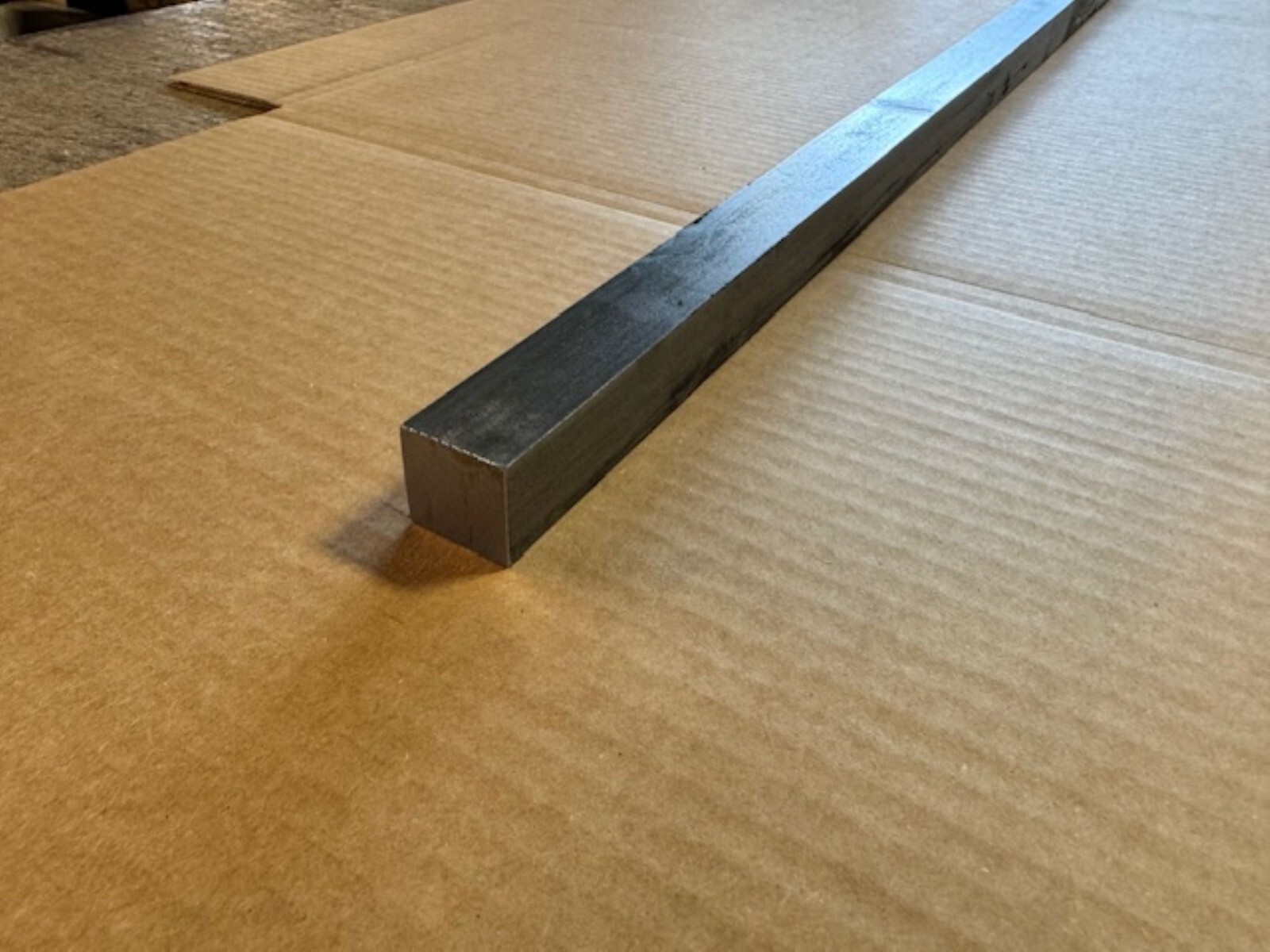 1-1/2″ Square Steel Bar x 48″ Length; 1018 Cold Rolled Bar; 1.5″ Square SteelBar