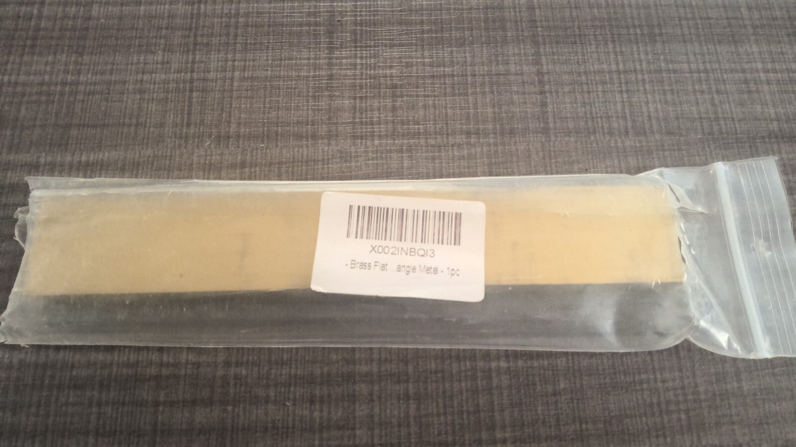 1 Piece Brass Flat Bar Stock 3/8″ x 1″ x 6″ Extruded Metal C360 Knife Making