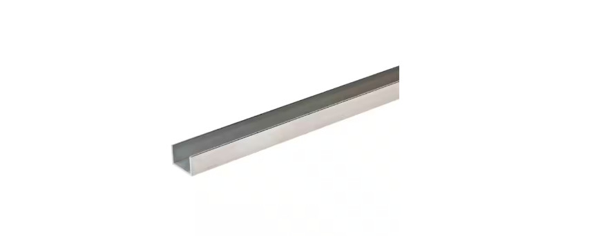 1/2 In. Wide (Inside) X 8 Ft. Aluminum Trim Channel
