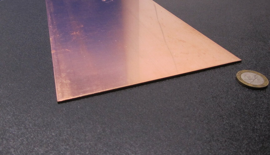 110 Copper Bar Soft Annealed .062″ Thick x 6.0″ Wide x 24.0″ Length