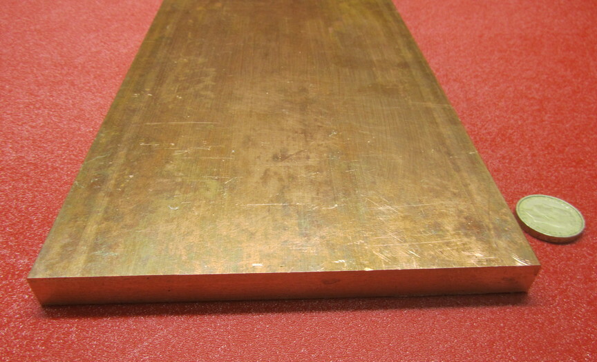 110 Copper Bar H02, 1/2″ Thick x 6.00″ Wide x 2 Ft Length