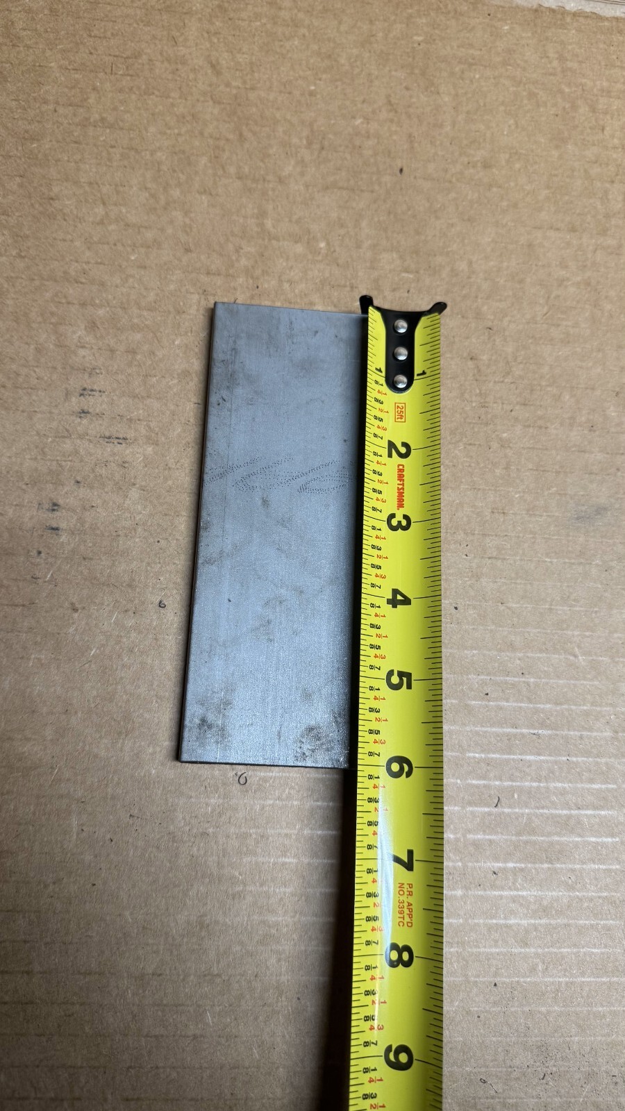 0.25 x 3 x 6 Reclaimed 304 Stainless Steel – Fabrication & Shop Projects