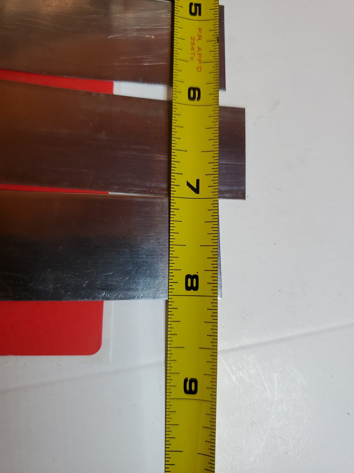 .015 shim stainless steel strip 5 PIECE LOT 1″ x 6+” long 0.015 015 430 Alloy