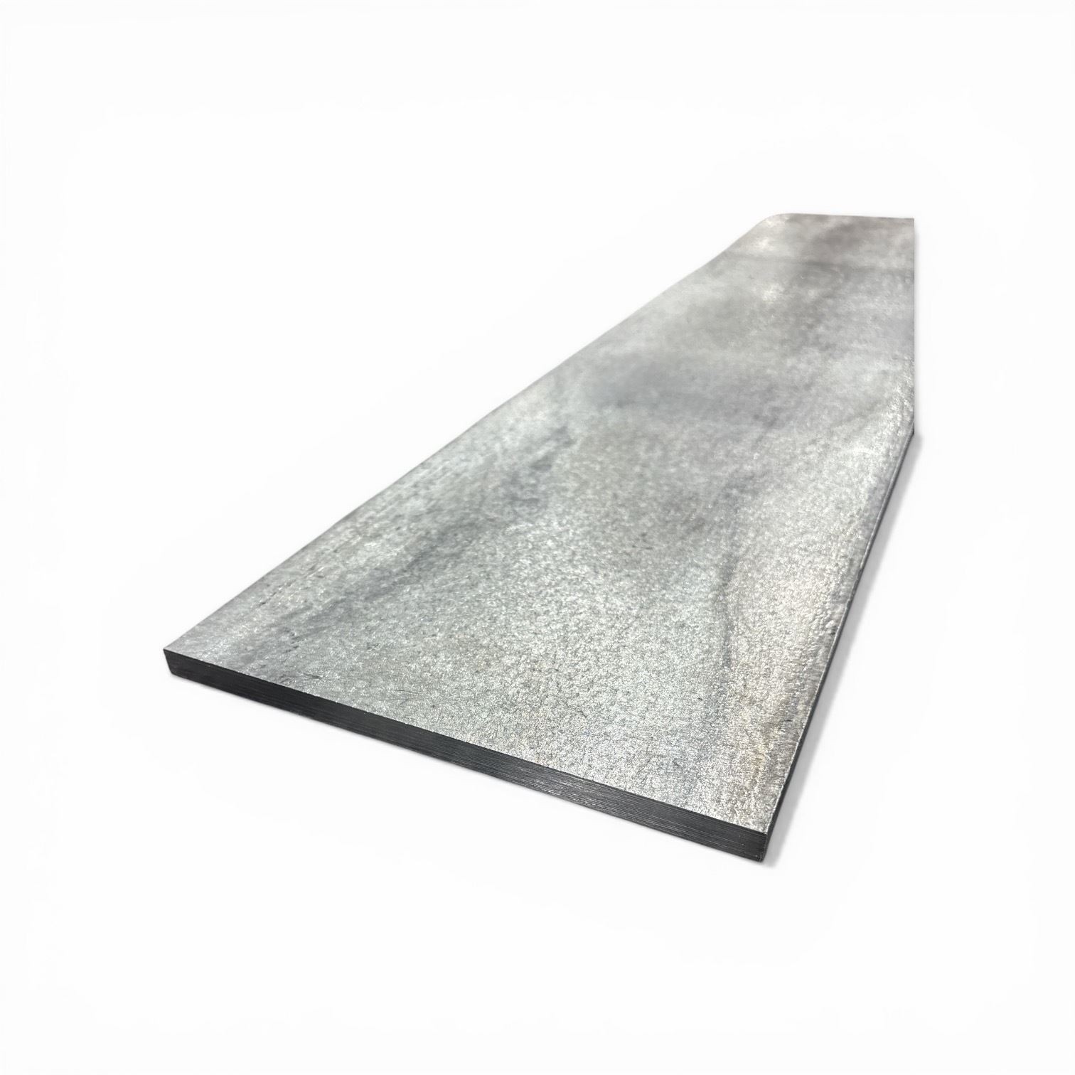 3/8″ x 5″ x 45″, A36 Steel Flat Bar, Hot Rolled, Galvanized