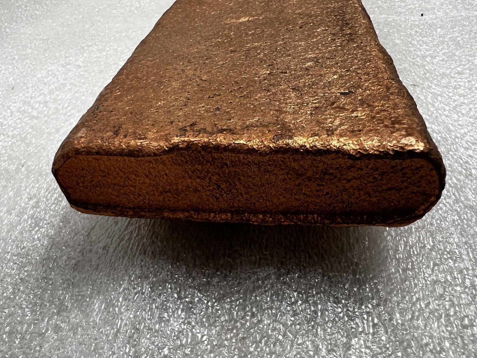Pure Copper Anode min. 99.99 Approx. 3/4″thick x 3-1/2″ wide x 30″ long