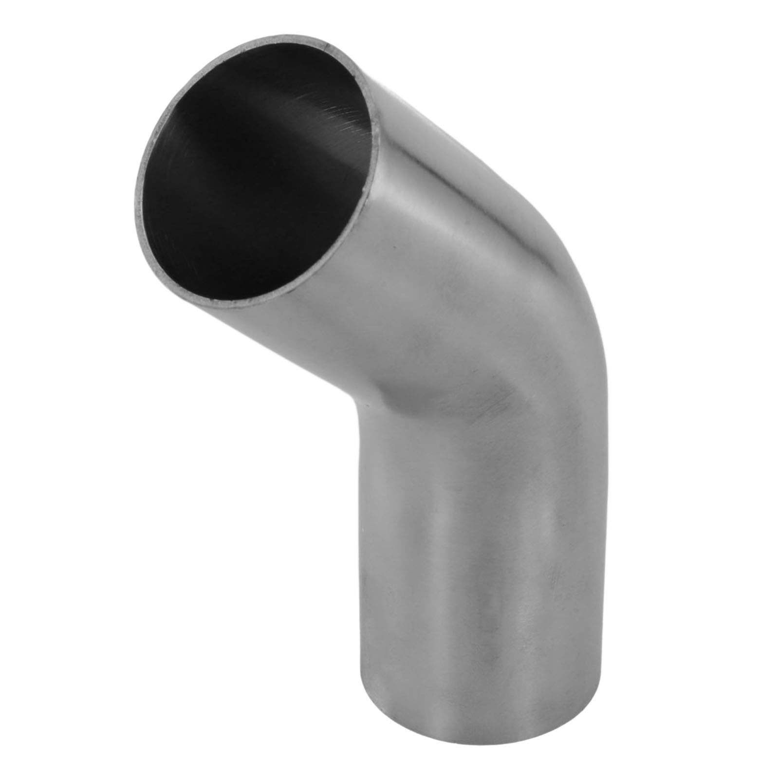 Degree Bend Exhaust Pipe Polished Various S Available Features Fitting