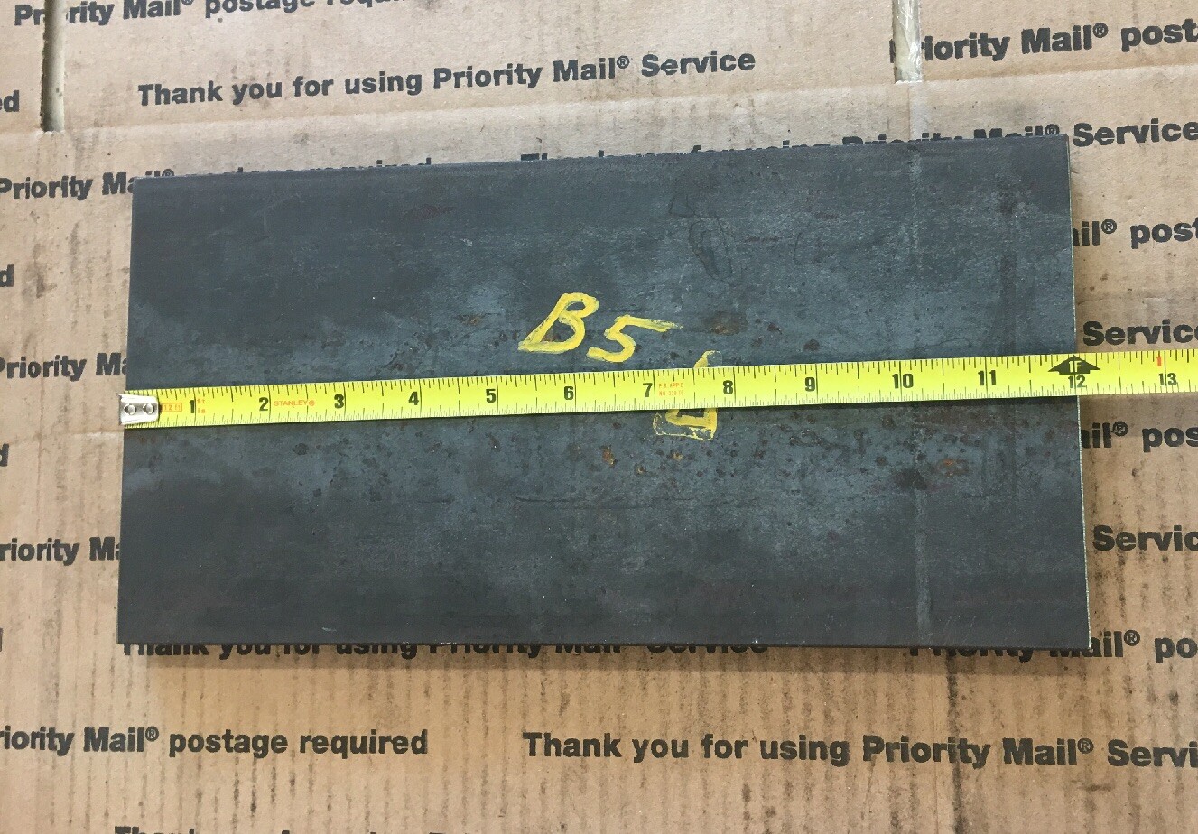 5/8 X 6 Flat Steel Bar Blacksmithing Welding Bracing Repair 12” L